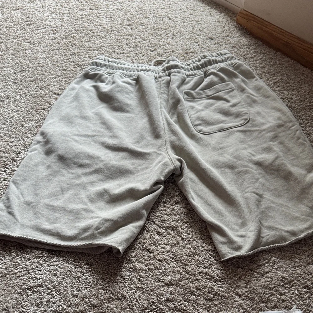 Pillars Stylish Men's Athletic Shorts in Light Tan Khaki. - Picture 4 of 6
